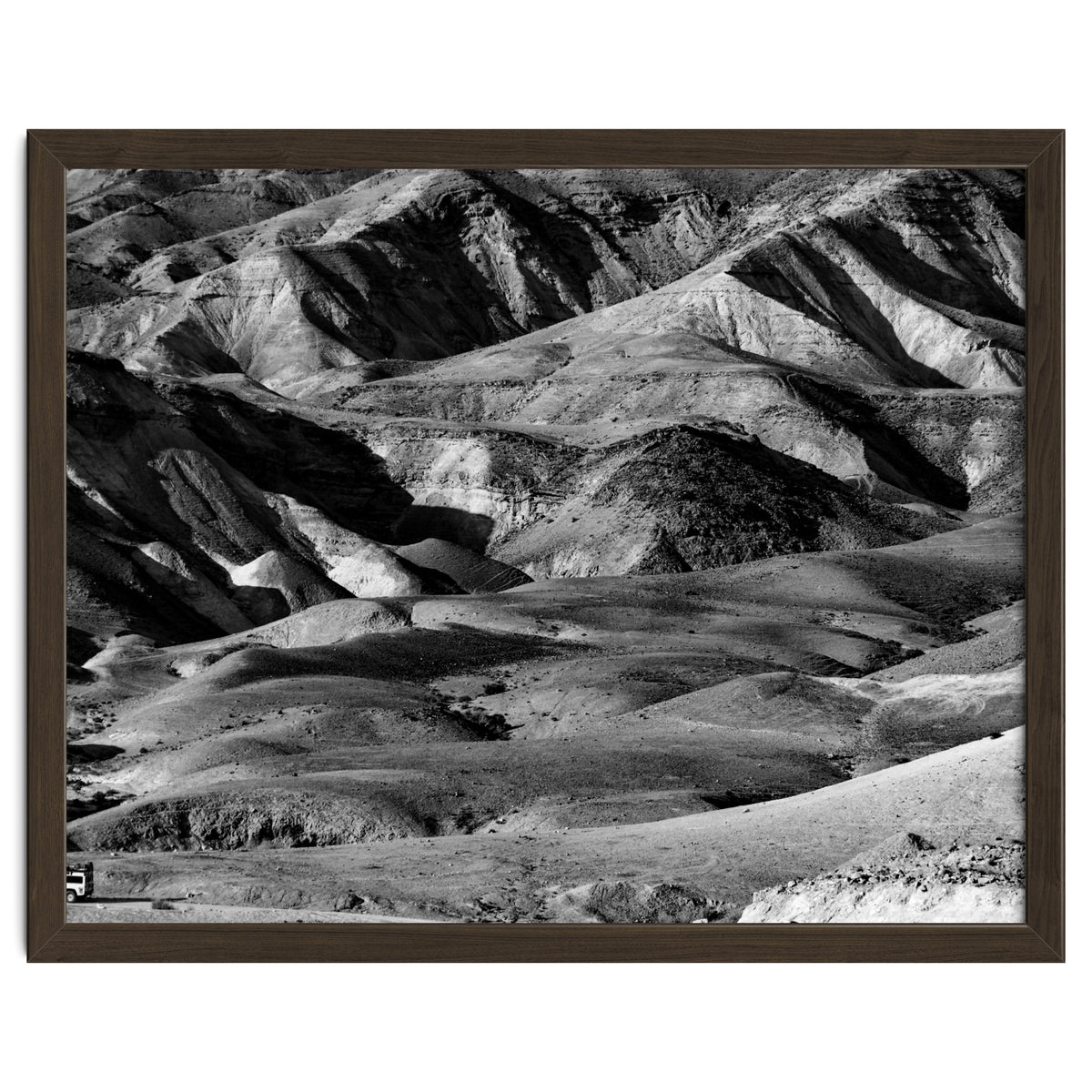 Driving across the Judean Desert