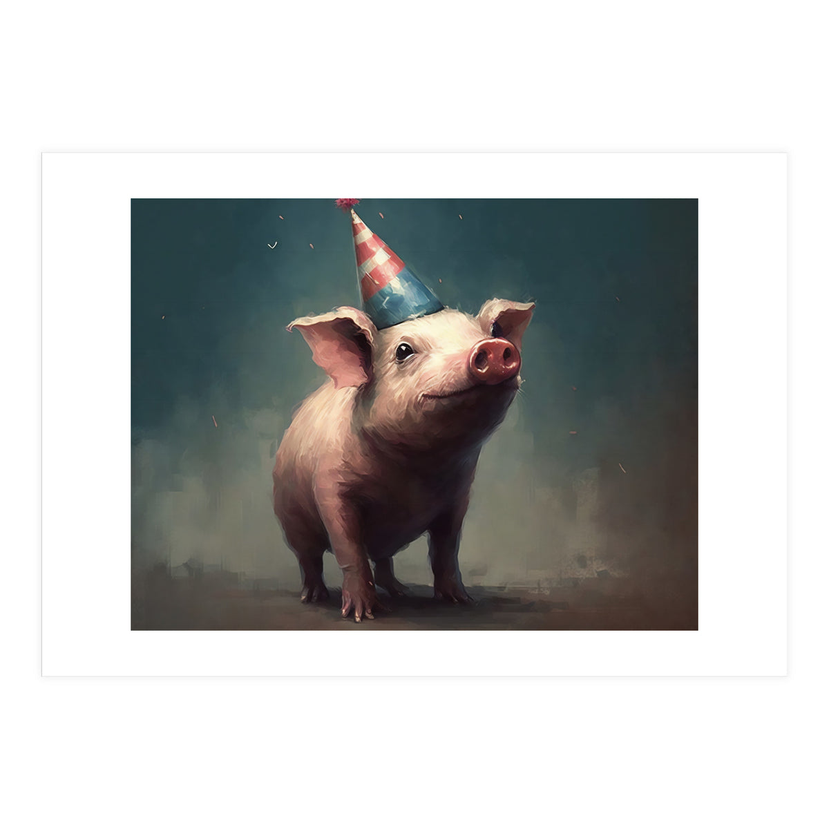 Pig At A Party (Print Only)