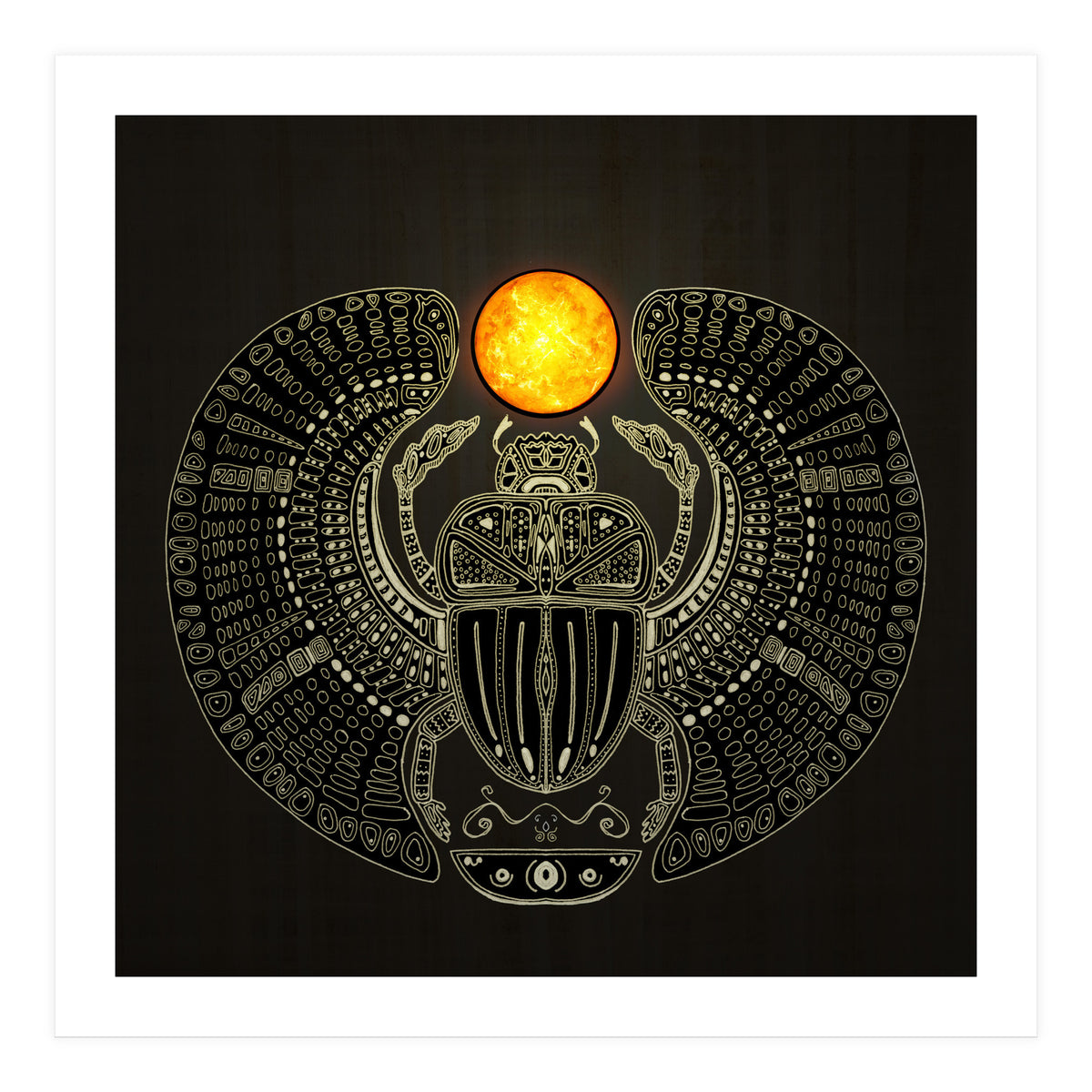 Sacred Scarab (Print Only)