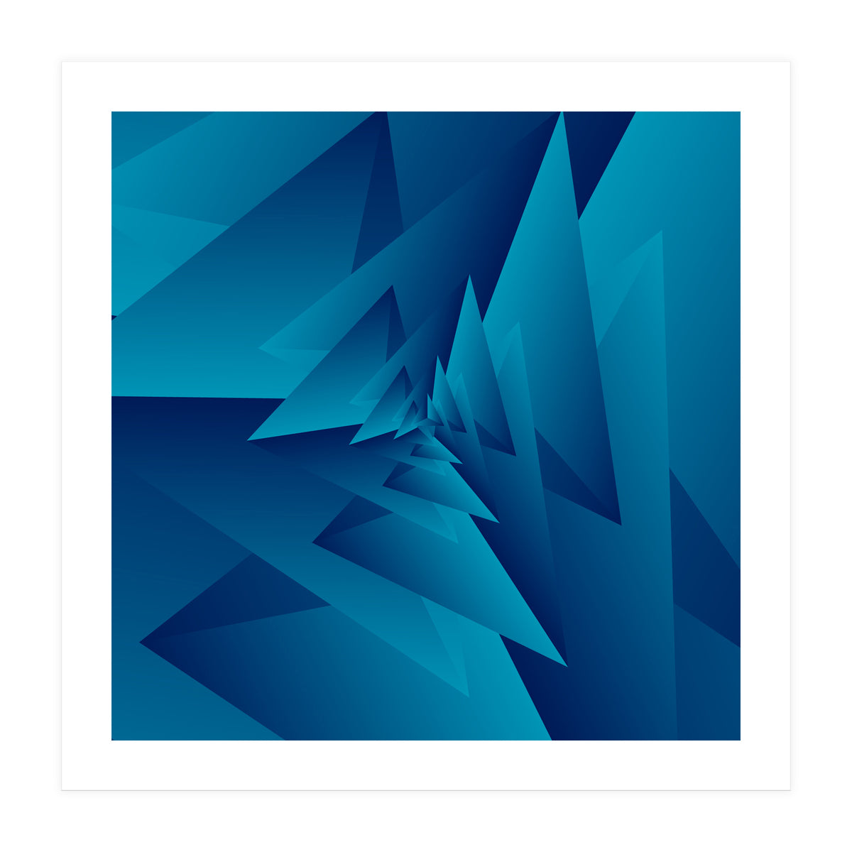 Crazy Traingle Pattern (Print Only)