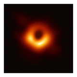 First Image of a Blackhole (Square Version) (Print Only) thumbnail