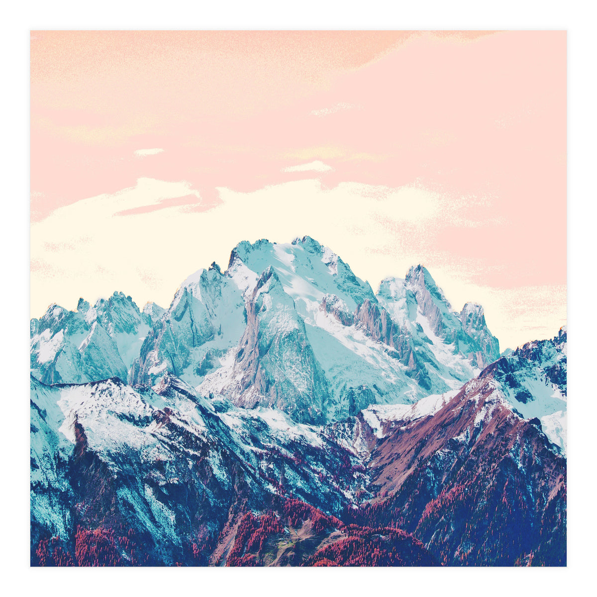 Memories of a sky palette (Print Only)