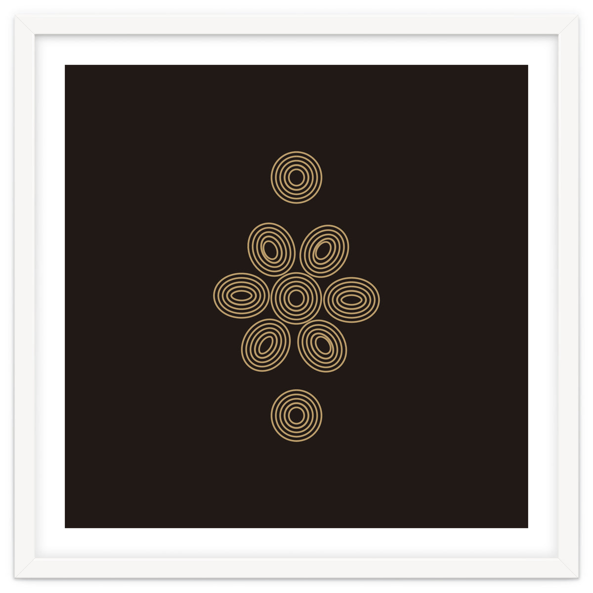 Geometric flower | minimal lines