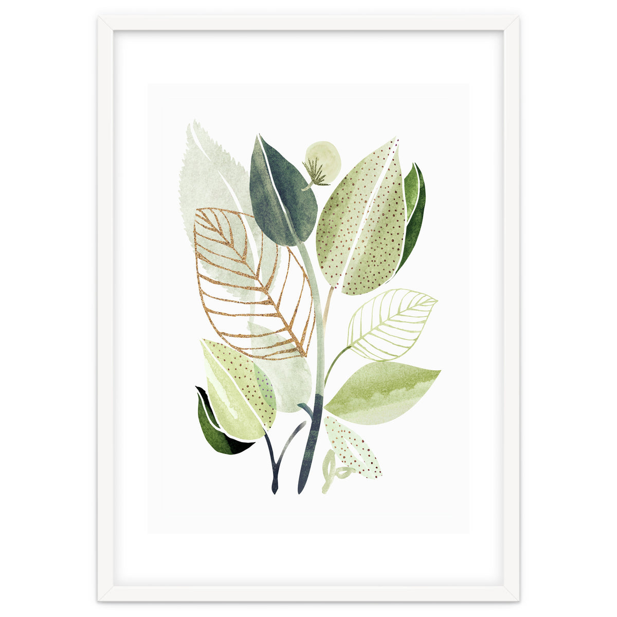 Spring Botanical Collage