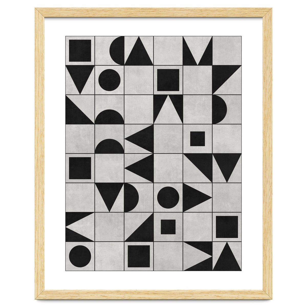 My Favorite Geometric Patterns No.12 - Grey