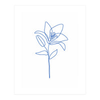 One Line Flower II (Print Only)
