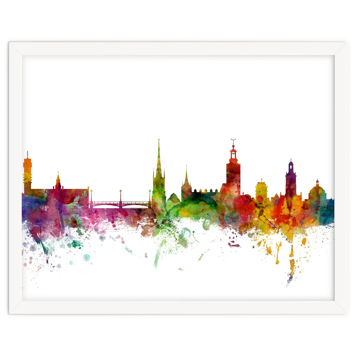 Stockholm Sweden Skyline