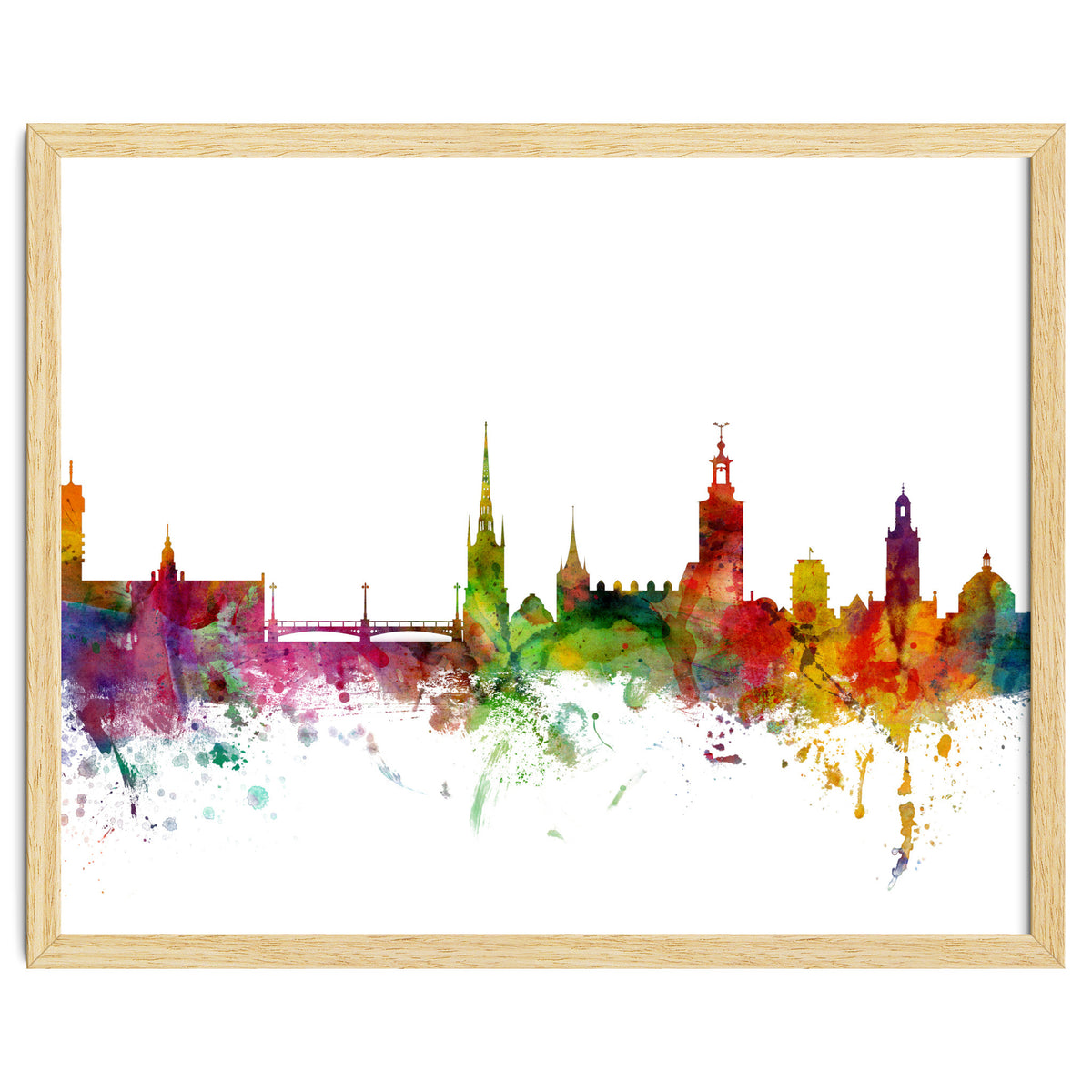 Stockholm Sweden Skyline