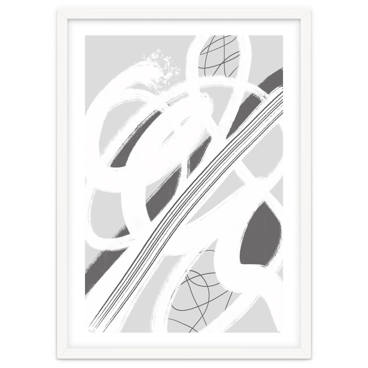 Abstract Painting No. 11 - Chaos and silence