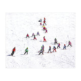Ski school (Colour) (Print Only) thumbnail