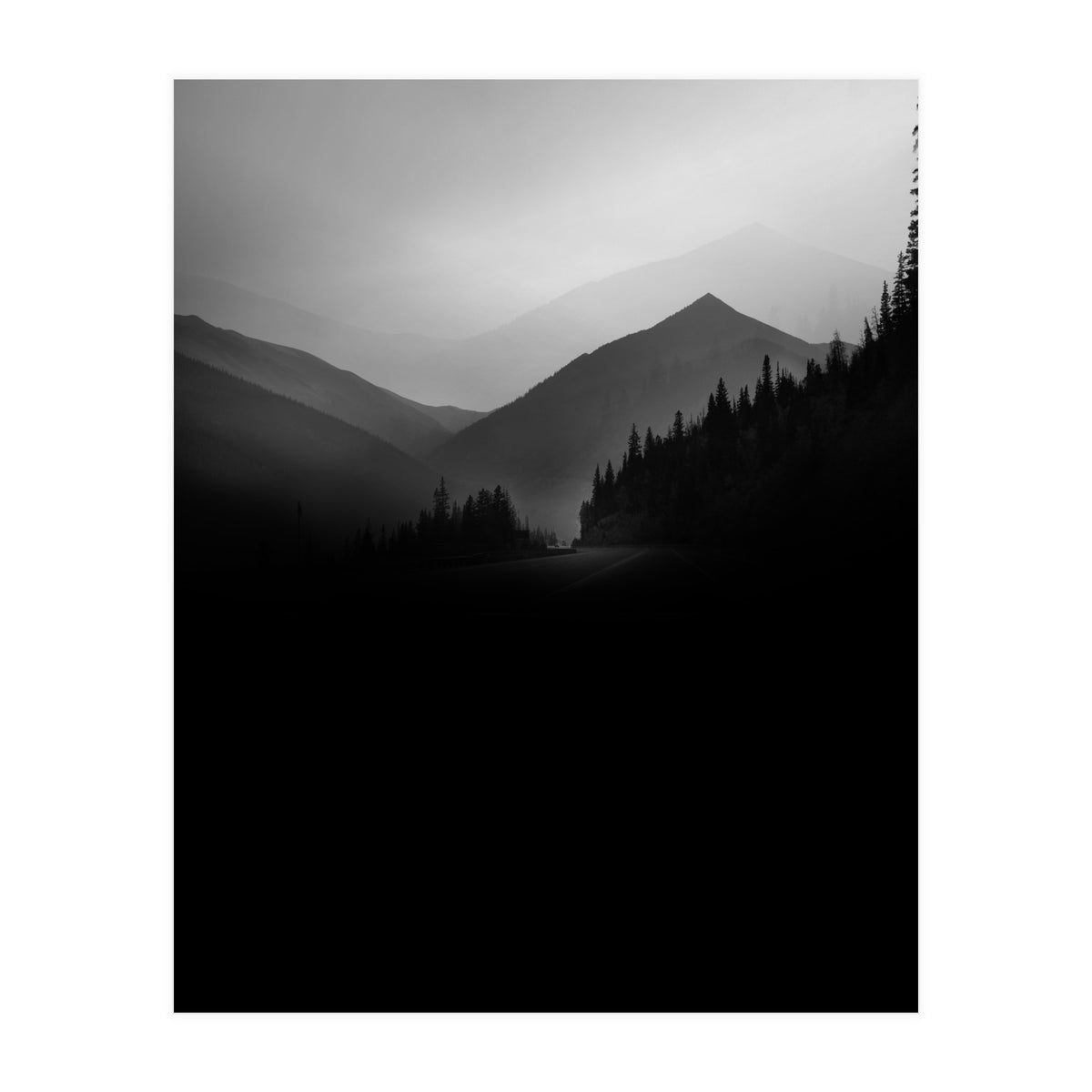 Dusky Mountains (Print Only)