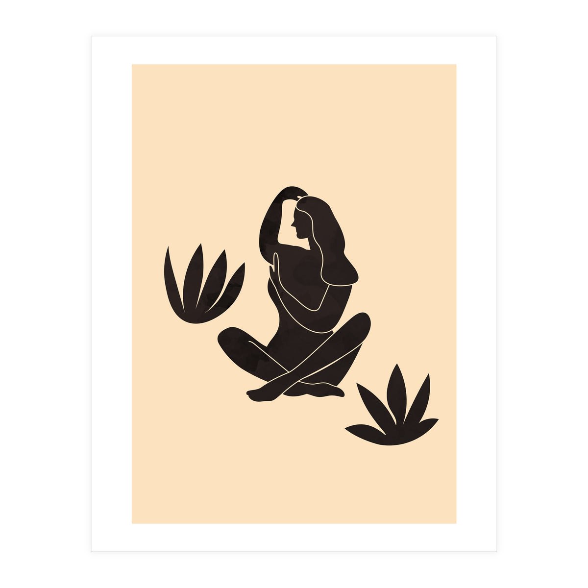 Female Body Line Art (Print Only)