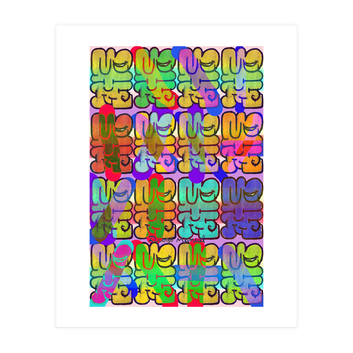 Graffitis 2021 Tapiz 99 (Print Only)