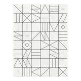 My Favorite Geometric Patterns No.1 - White (Print Only) thumbnail