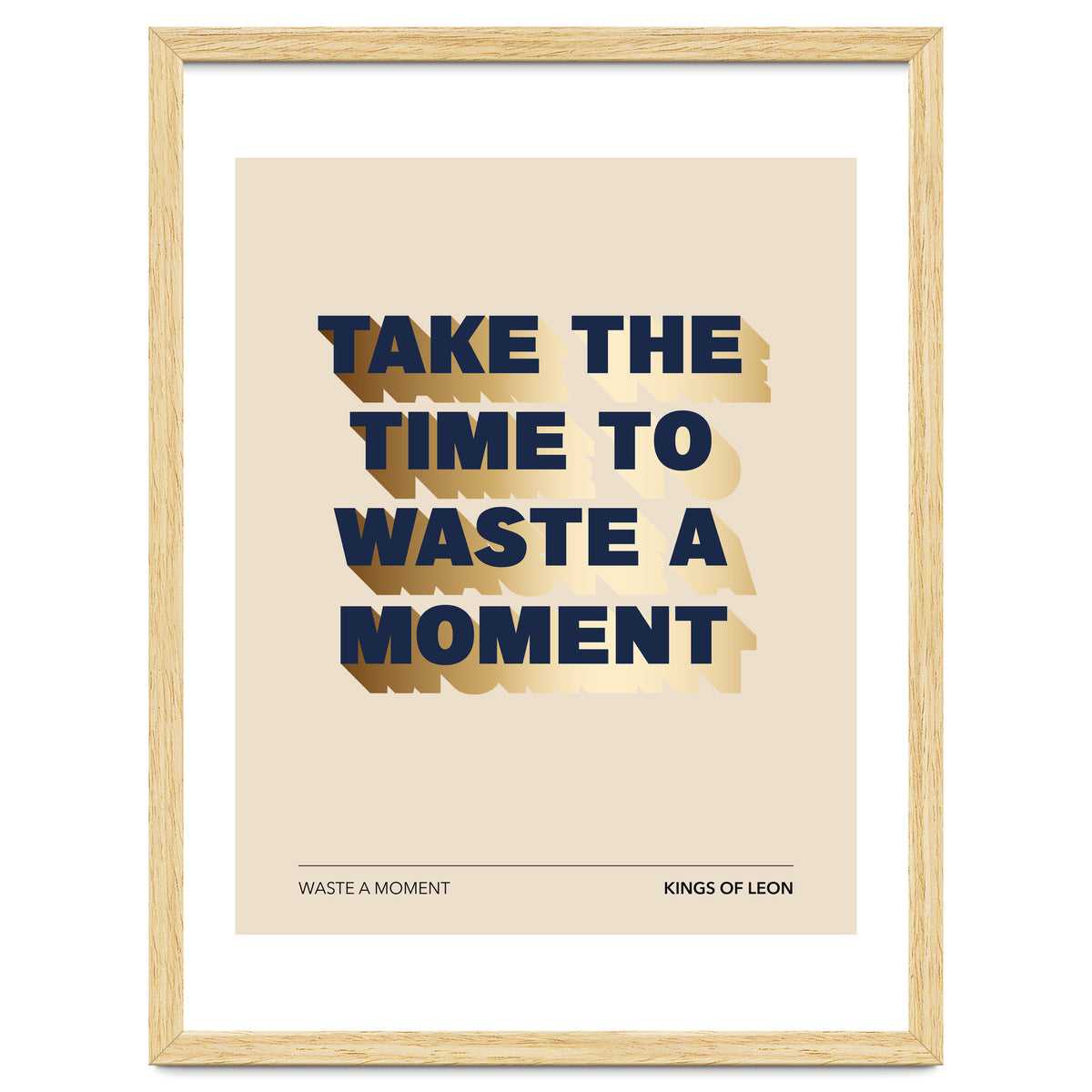 Kings Of Leon - Waste A Moment