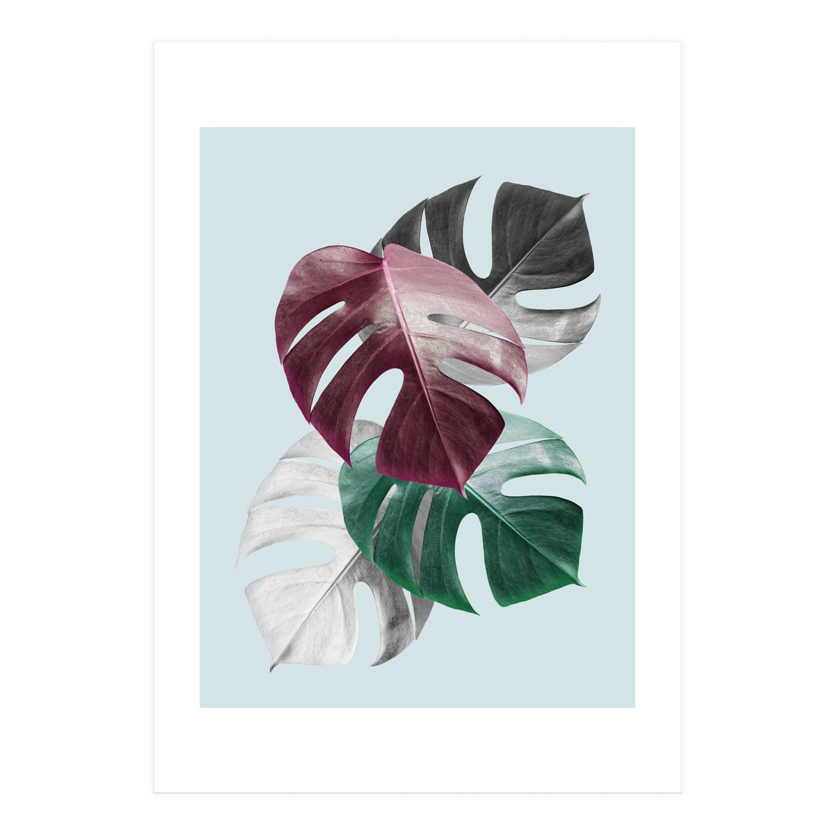 Tropical collage II (Print Only)