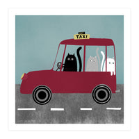 Cat 86: Cat taxi (Print Only)