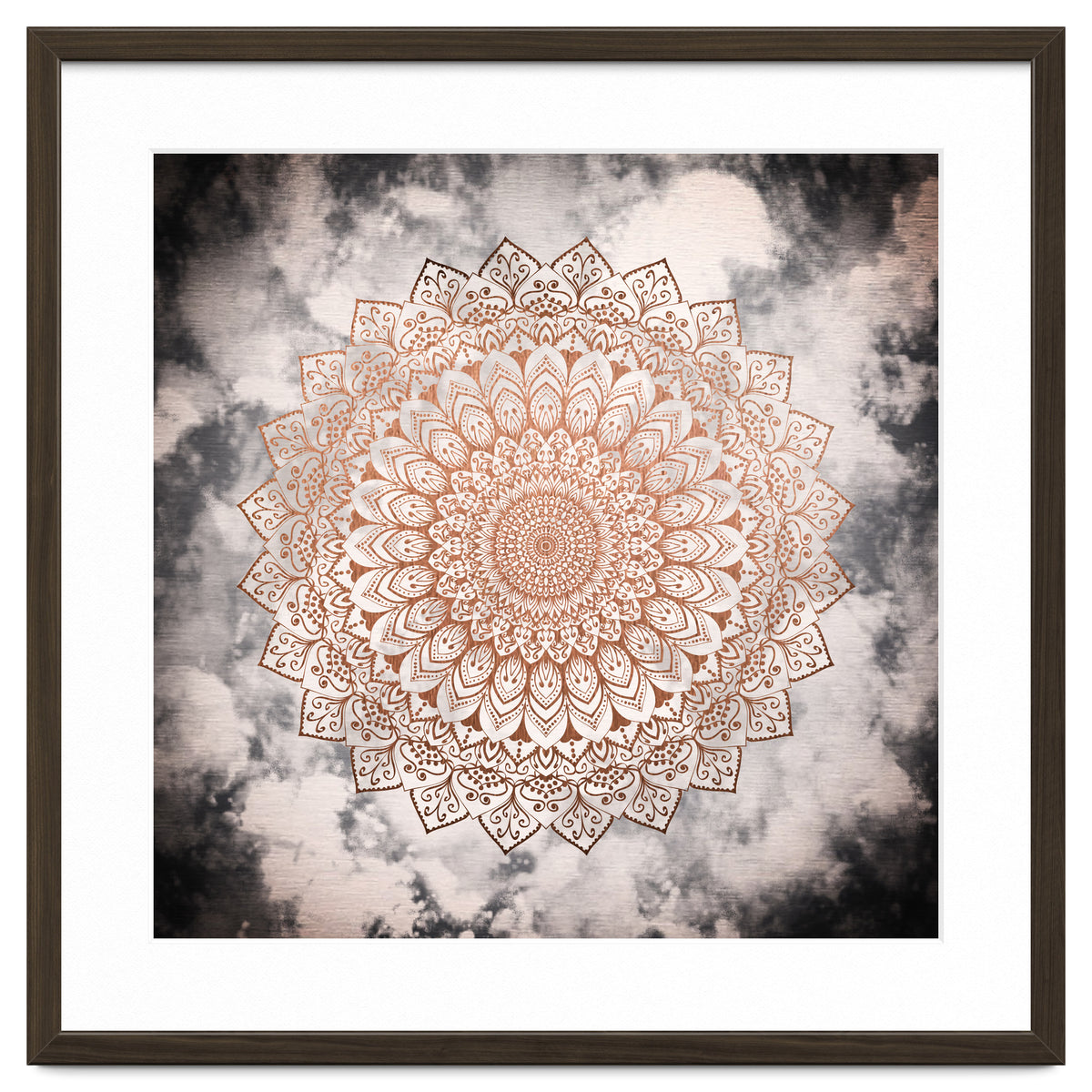 Rose Night Mandala
