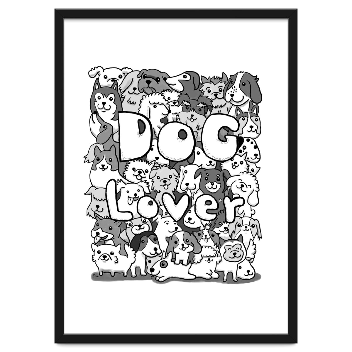 Doodle 72:  Dog Lover