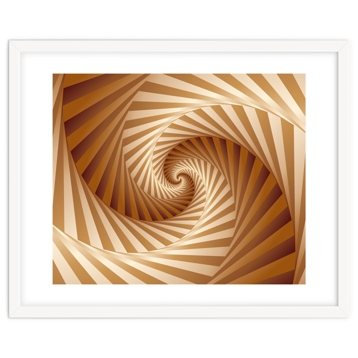 3D Effect Spiral Pattern