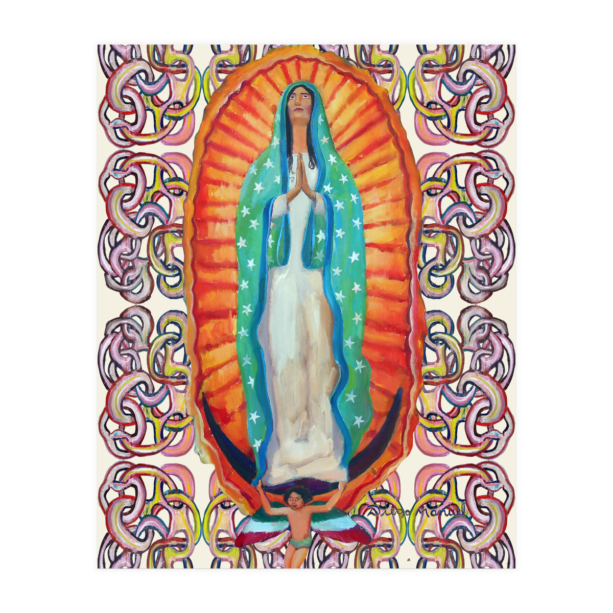 Virgen De Guadalupe 5 (Print Only)