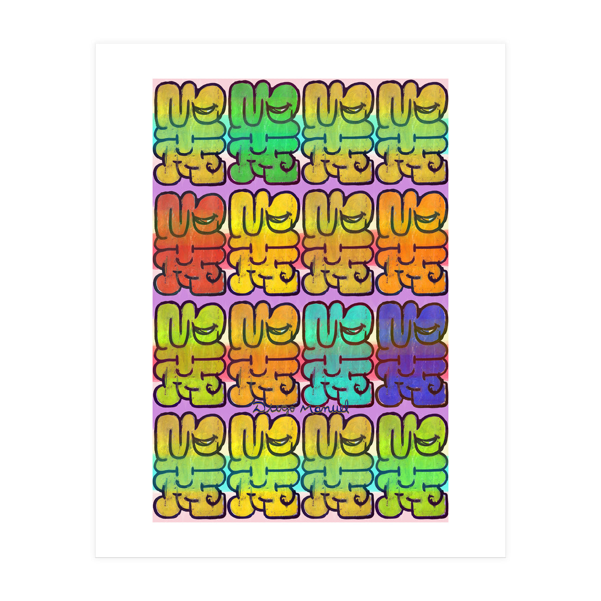 Graffitis 2021 Tapiz 97 (Print Only)