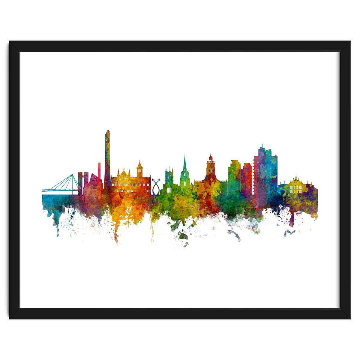 Northampton England Skyline