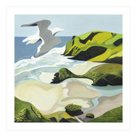 Gull Over Anawhata (Print Only)