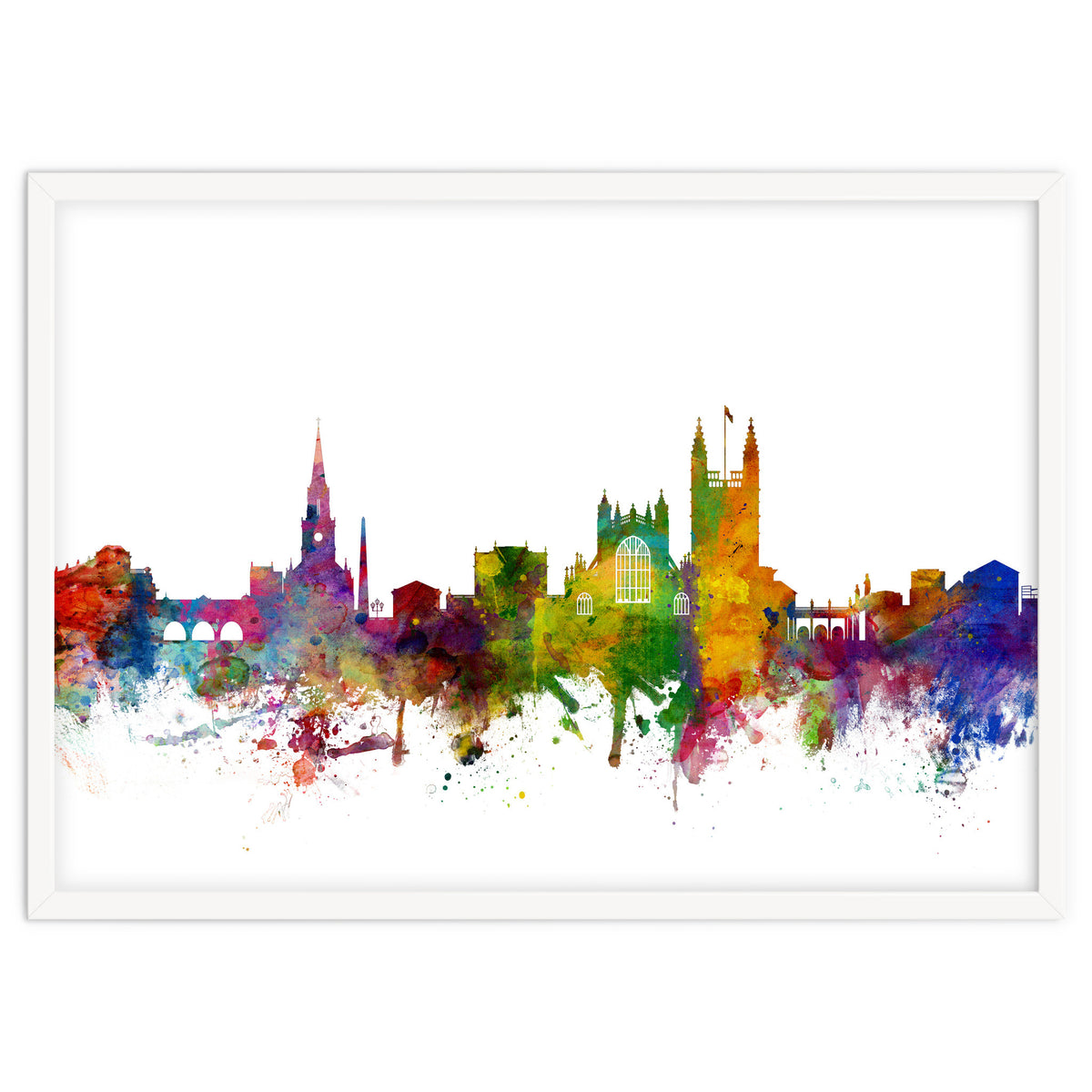 Bath England Skyline Cityscape