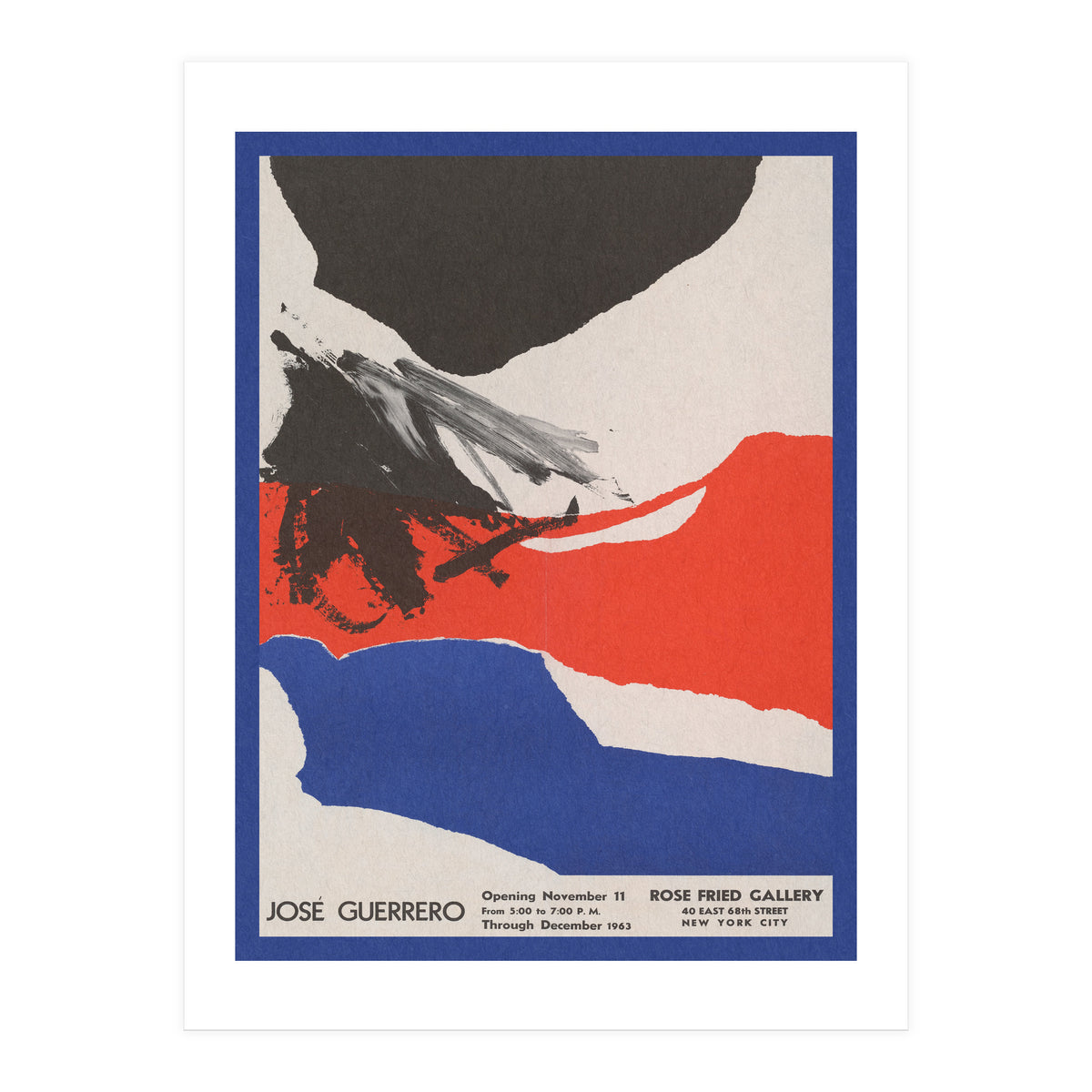 Jośe Guerrero Exhibition (Print Only)