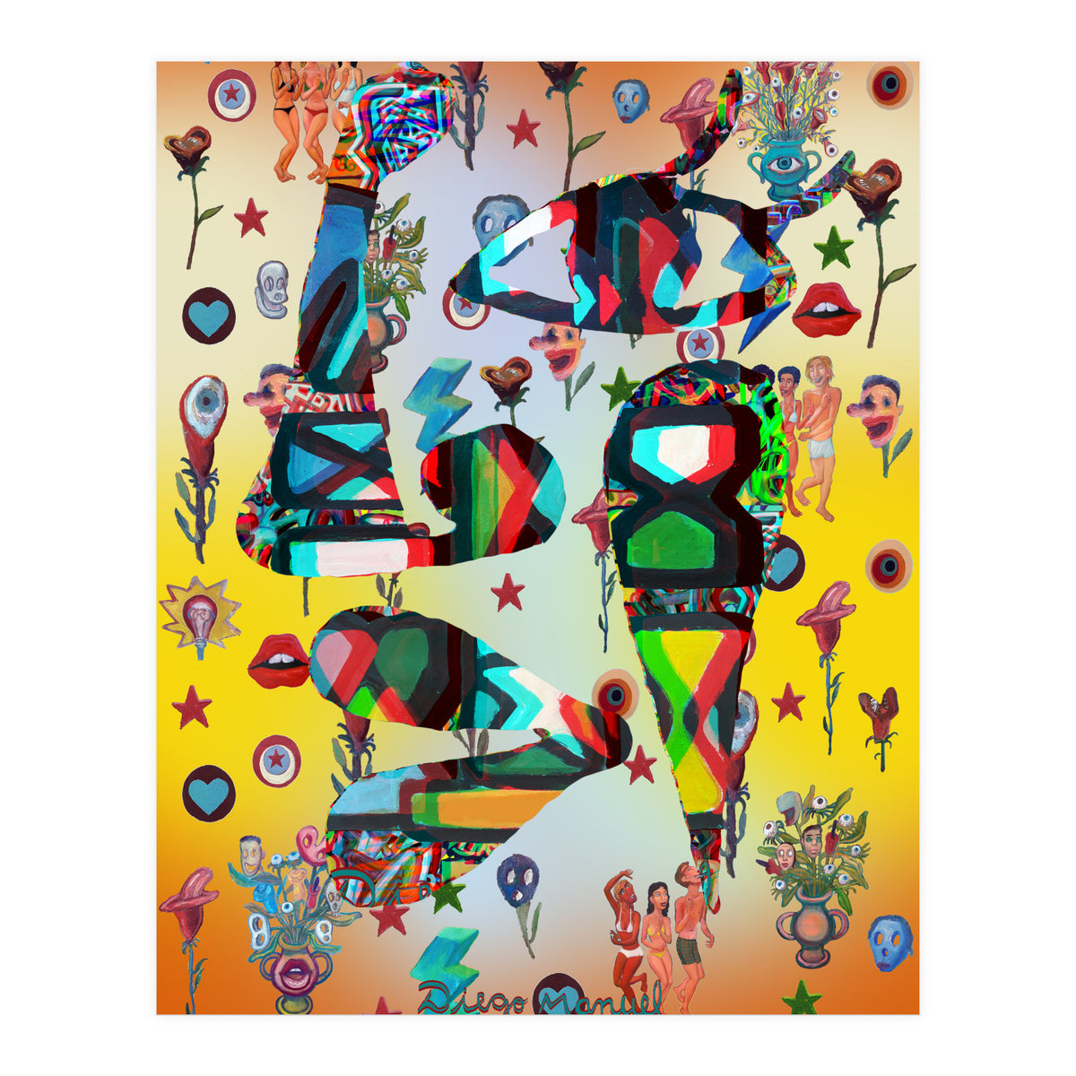 Graffiti Digital 12 2022 B 3 (Print Only)