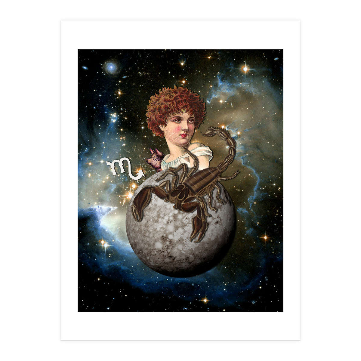 Scorpio Zodiac Sign (Print Only)