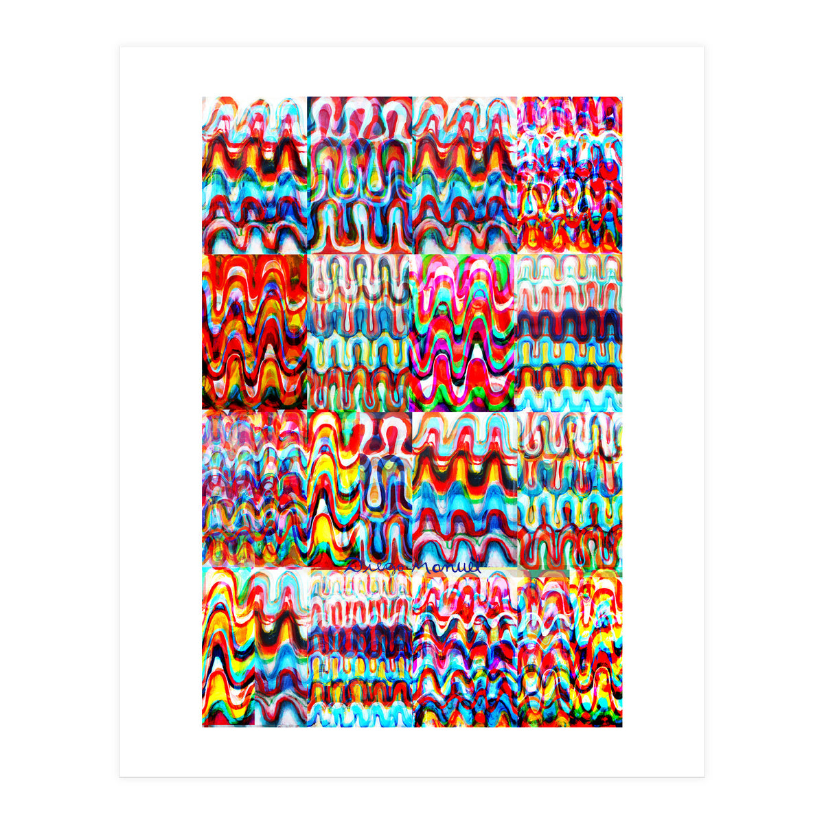 Pop abstract color full (Print Only)