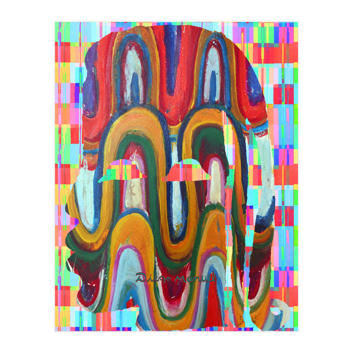 Abstracto Pop Nuevo B Nuevo 14 (Print Only)