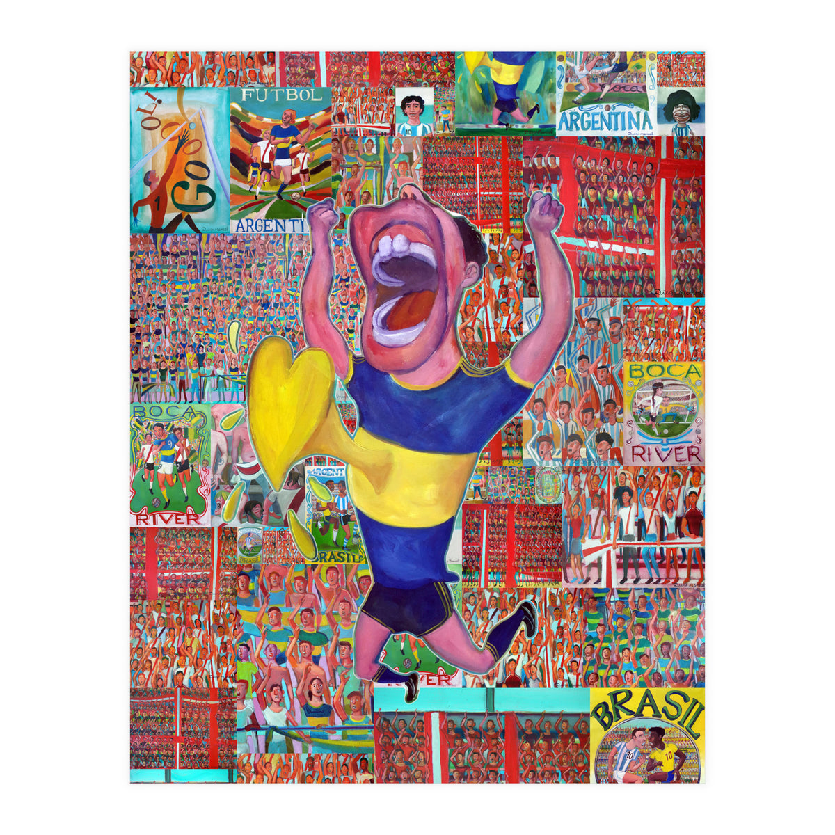 Soccer Pop 1 (Print Only)