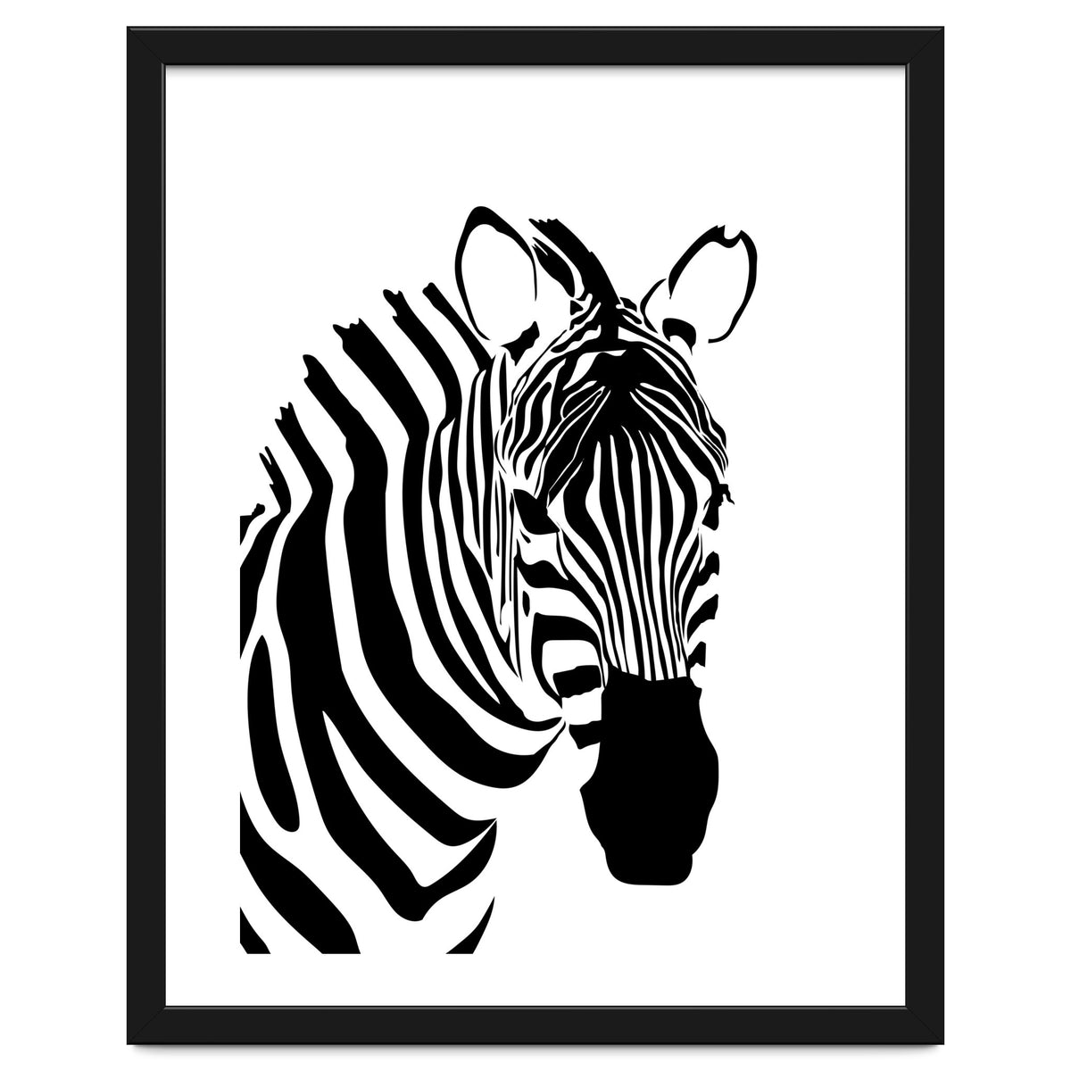 Zebra Stripe - Monochrome