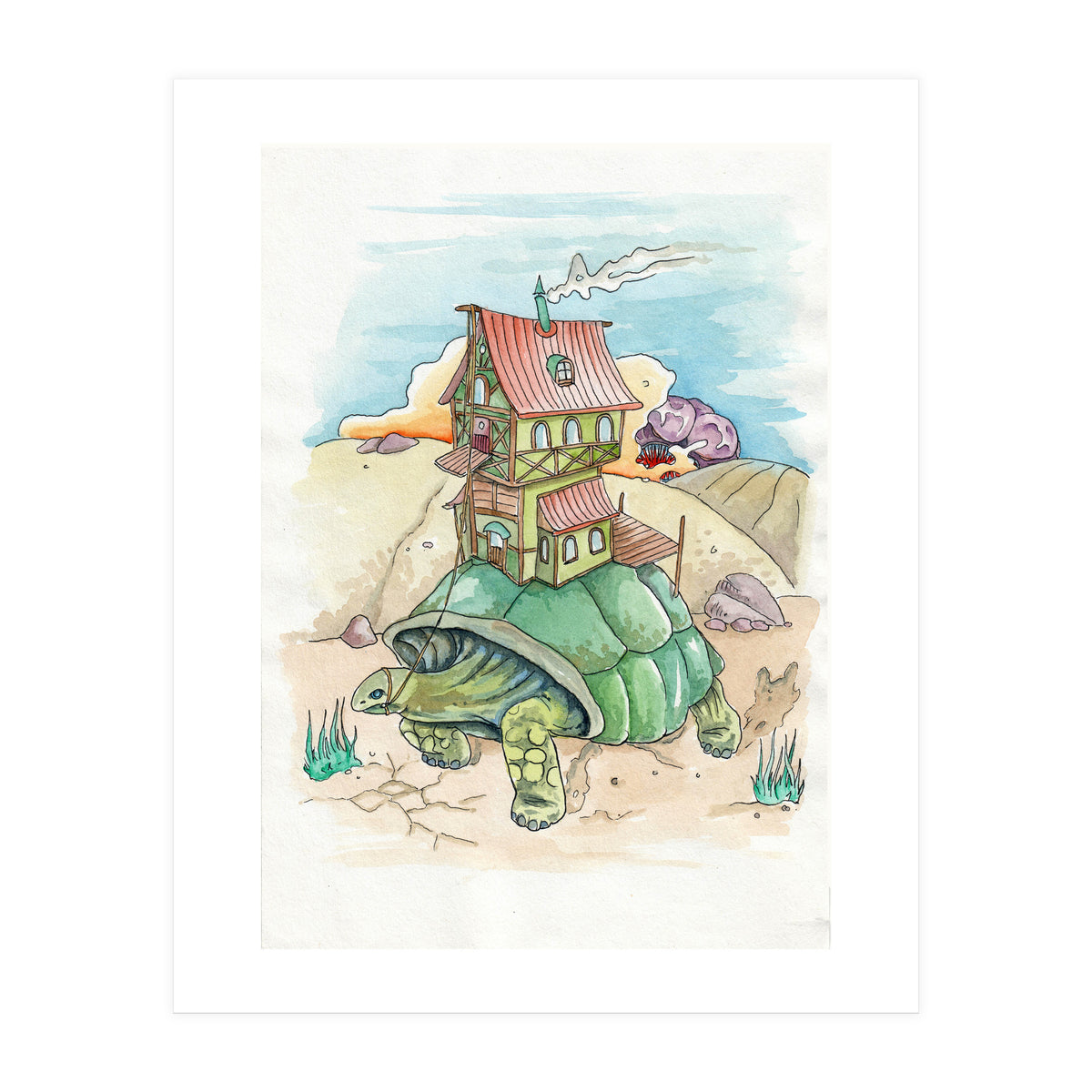 Slow traveling (Print Only)