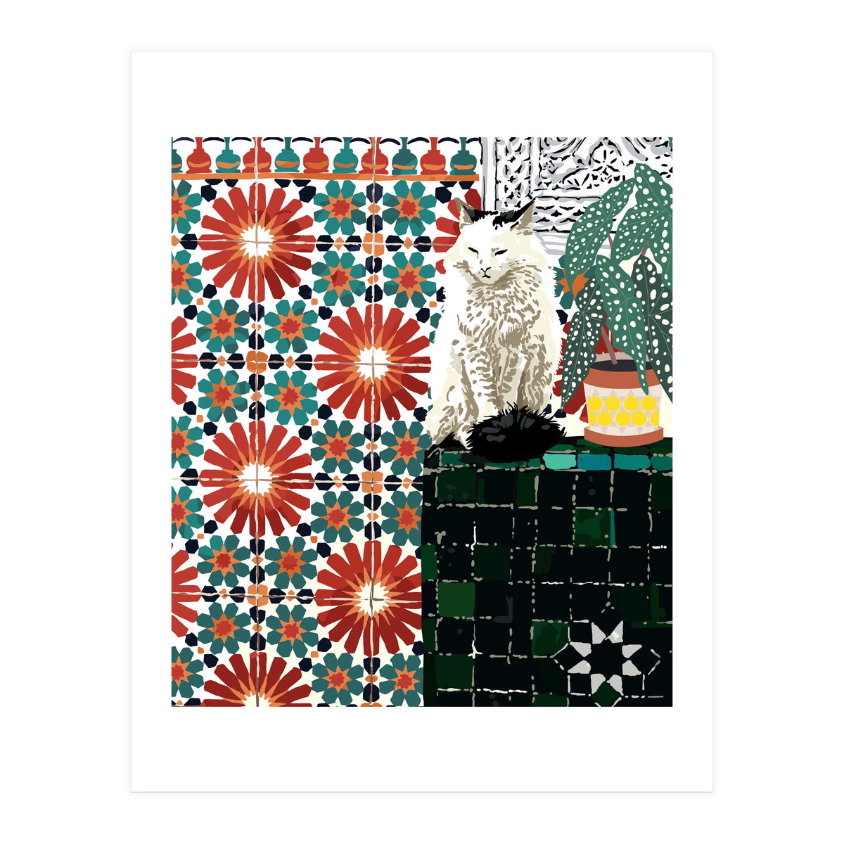 Bohemian Cat (Print Only)