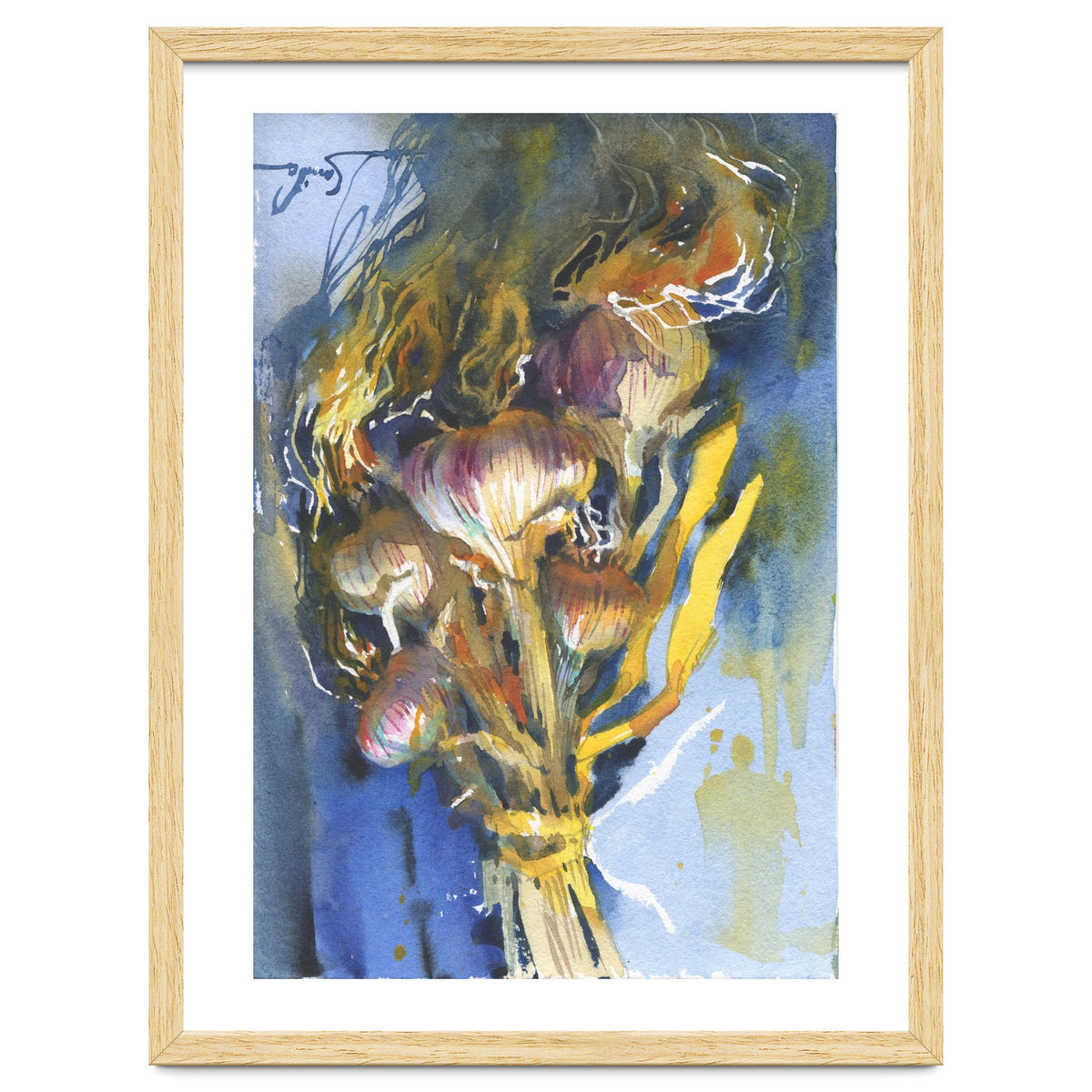 Sunny still life Garlic