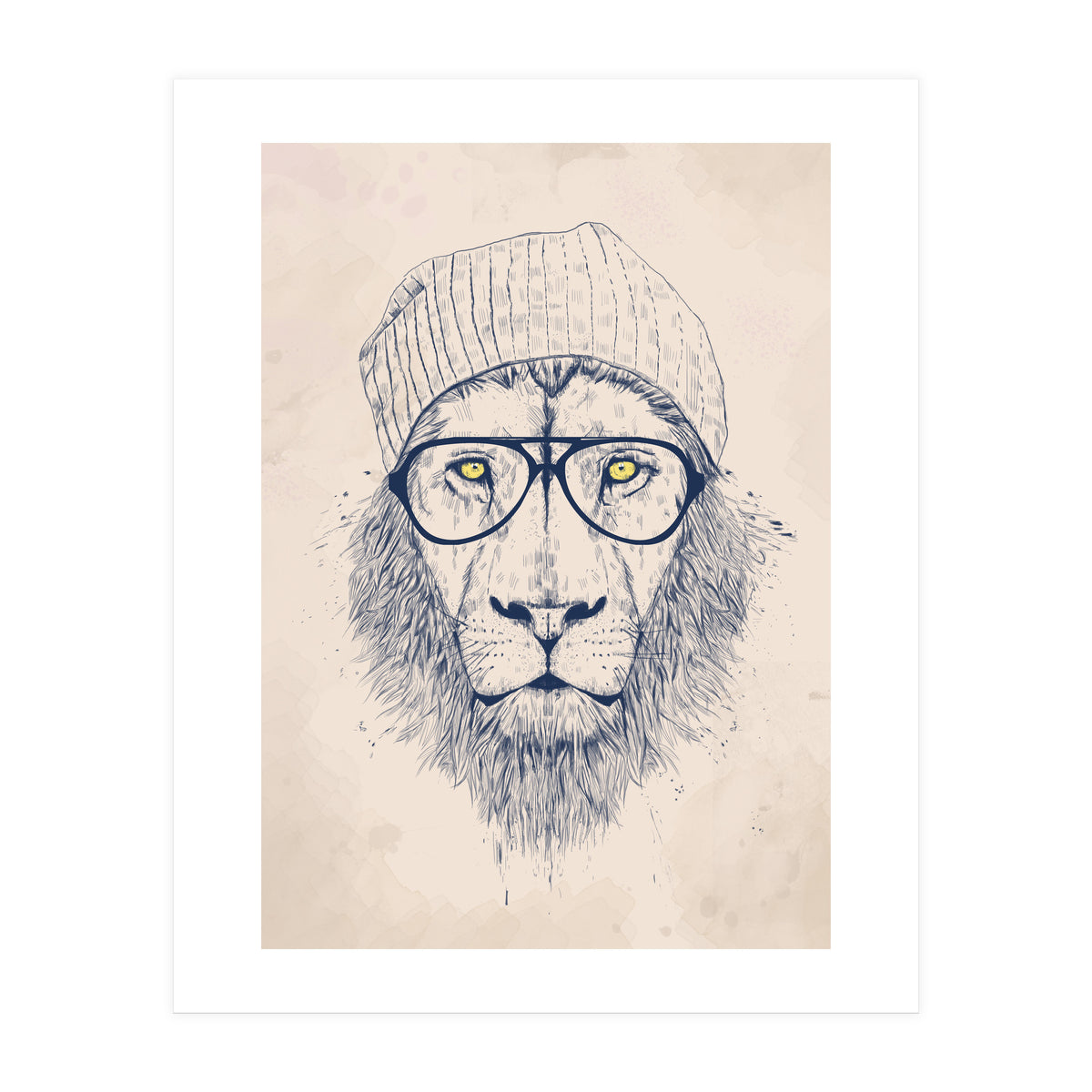 Cool Lion (Print Only)