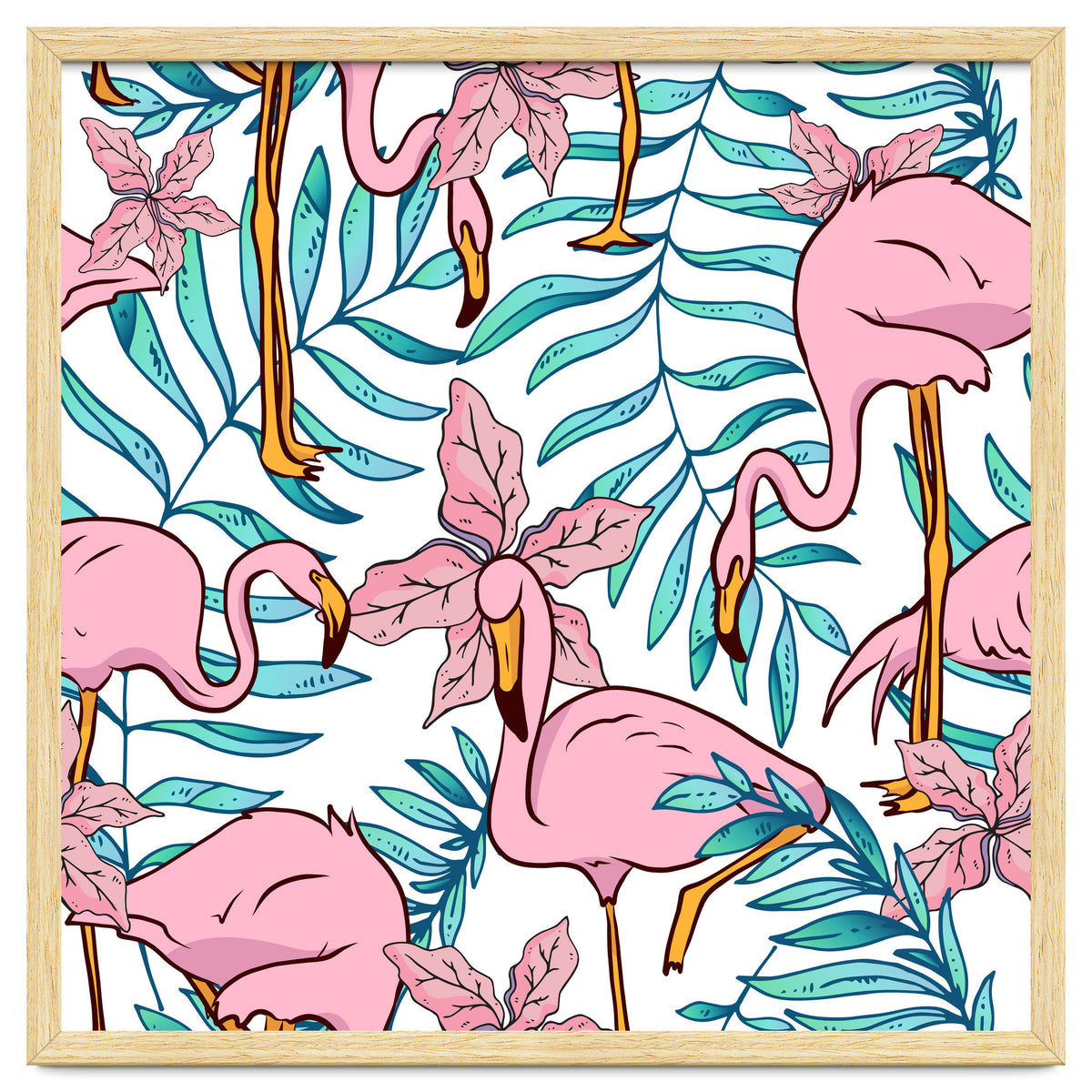 Boho Flamingo
