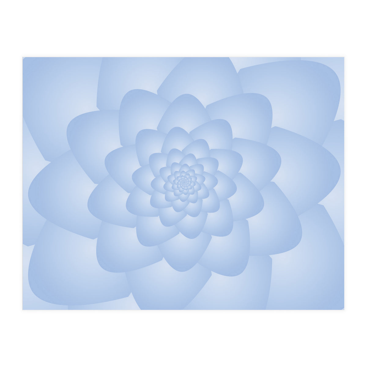 Pastel Colors Flower  (Print Only)