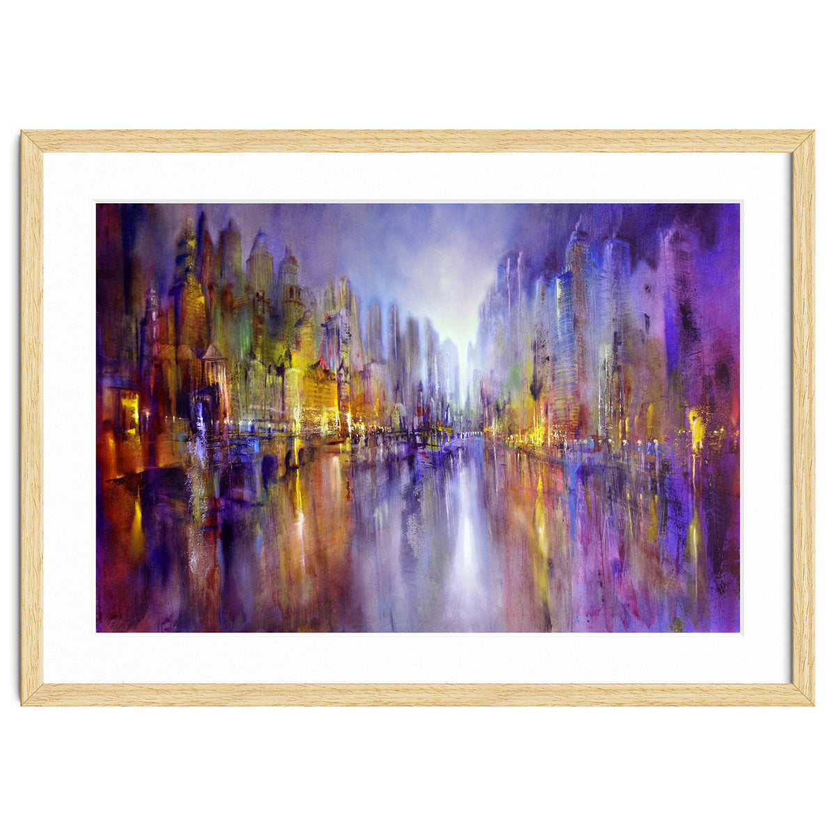 Stadt Am Fluss - city on the riverside