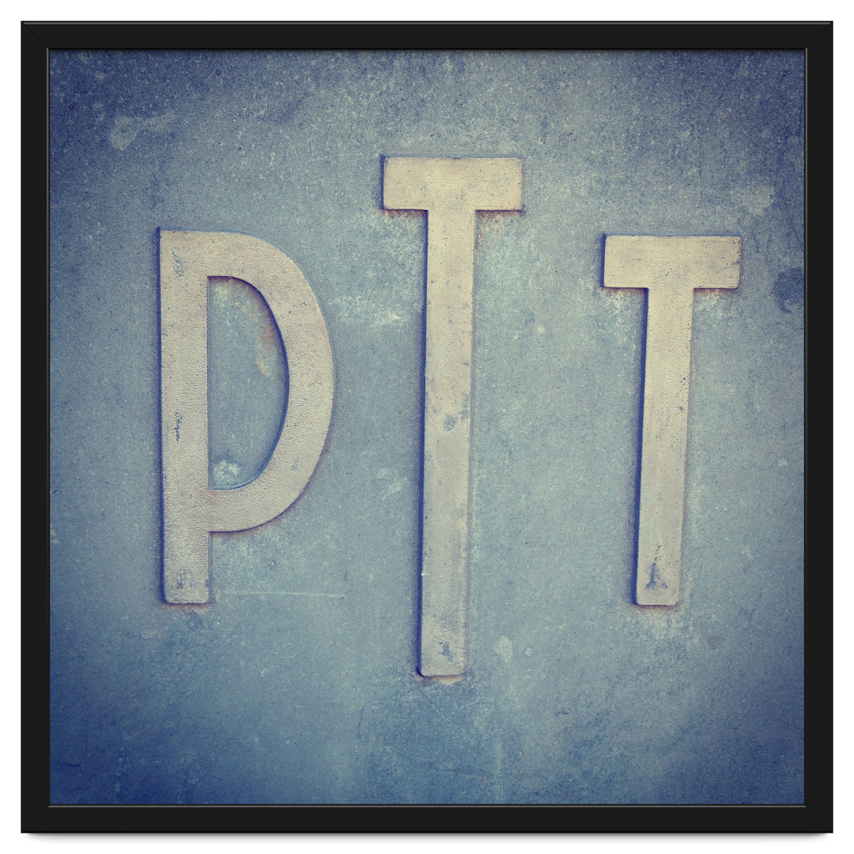 French sign: PTT