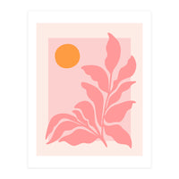 Sunny Pink Garden (Print Only)