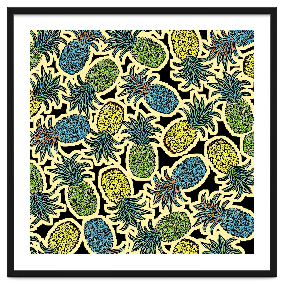 Pineapple Pandemonium Retro Tone