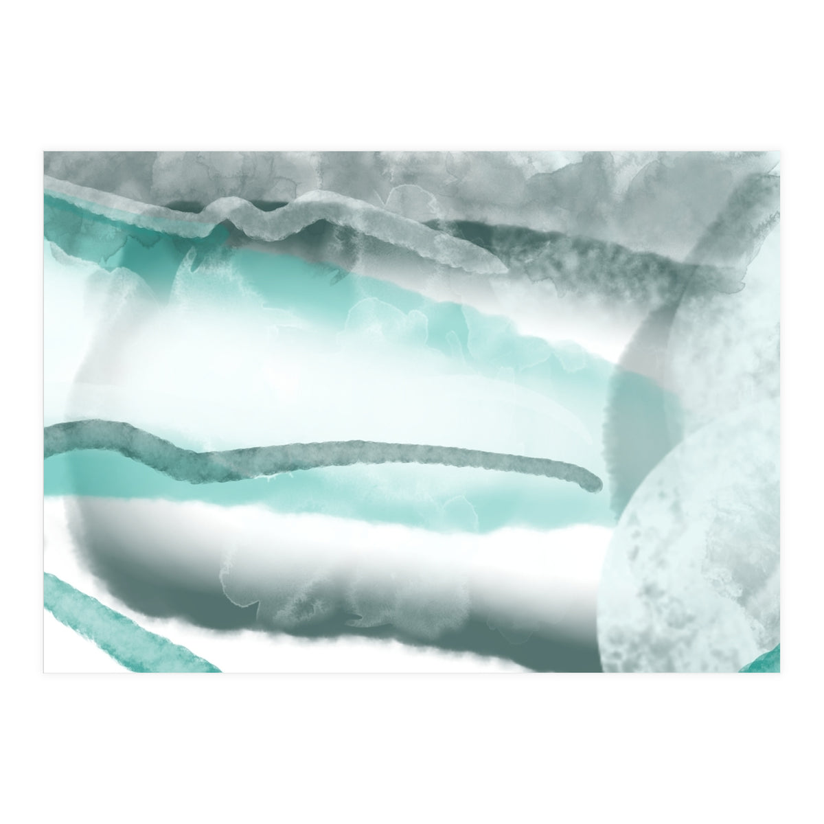 Depths In Green (Print Only)