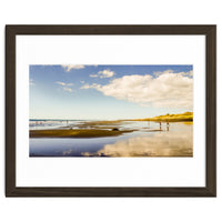 Beach in New Plymouth, New Zealand