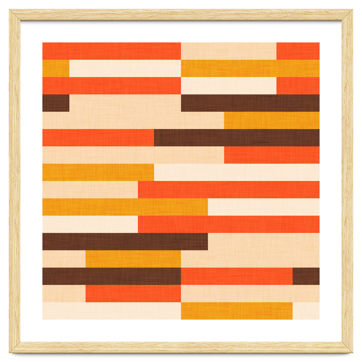 Classic Mid Mod Kilim Stripes