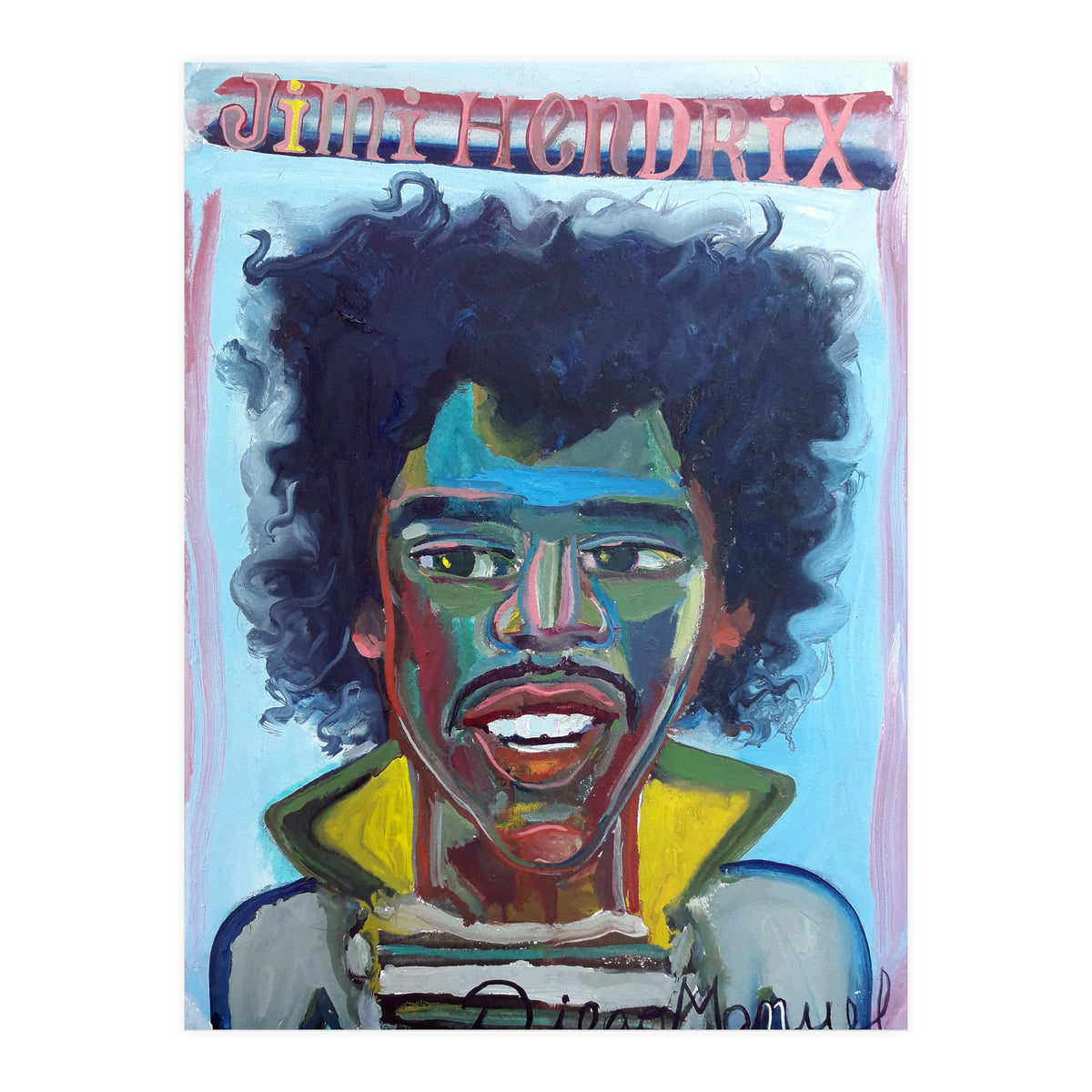 Jimi Hendrix 5 (Print Only)